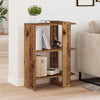 Kirjahylly 2 tasoa 52 x 25 x 71,5 cm Tekninen puu Vanha puu