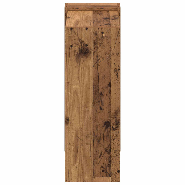 Kirjahylly 2 tasoa 52 x 25 x 71,5 cm Tekninen puu Vanha puu