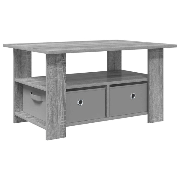 Sohvapöytä Harmaa Sonoma 77 x 55 x 42 cm Tekninen puu