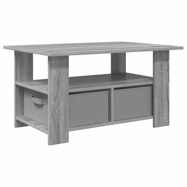 Sohvapöytä Harmaa Sonoma 77 x 55 x 42 cm Tekninen puu