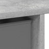 Pöytä Betoni Harmaa 100 x 40 x 75 cm Tekninen puu
