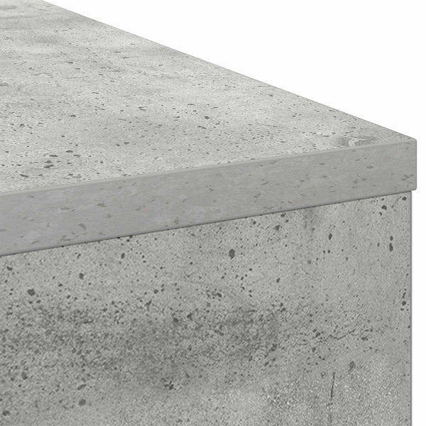 Pöytä Betoni Harmaa 100 x 40 x 75 cm Tekninen puu
