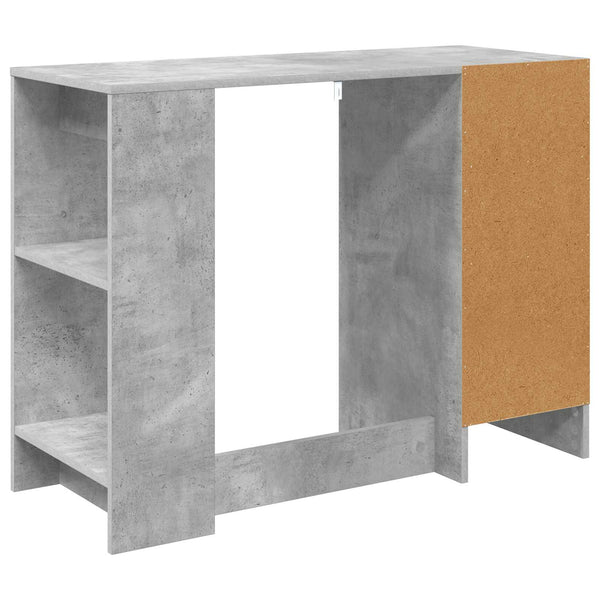 Pöytä Betoni Harmaa 100 x 40 x 75 cm Tekninen puu