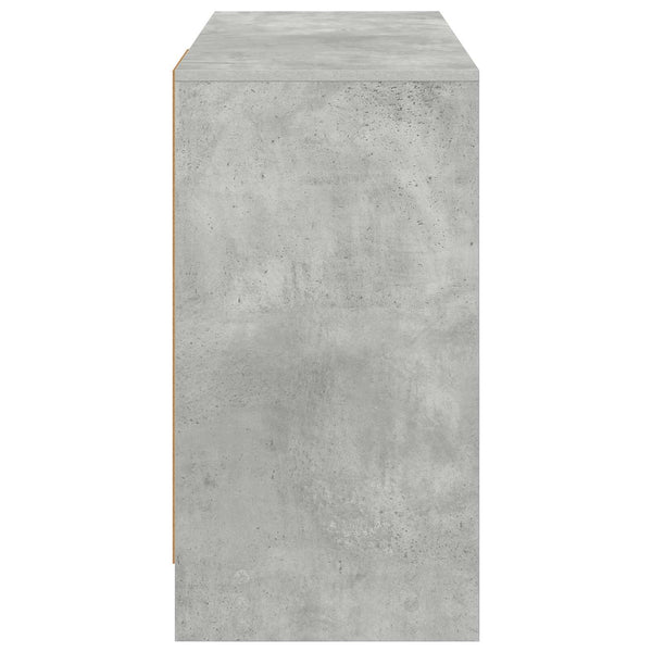 Pöytä Betoni Harmaa 100 x 40 x 75 cm Tekninen puu