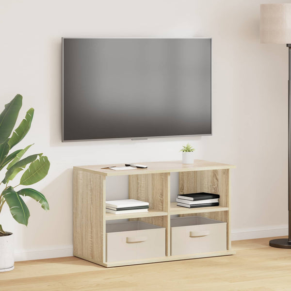 TV-teline laatikon kanssa Sonoman tammi 79 x 40 x 48 cm