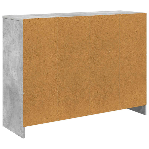 Sivupöytä Betoni Harmaa 102 x 32 x 73,5 cm