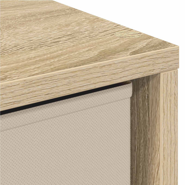 Sivupöytä laatikon kanssa Sonoman tammi 35 x 32 x 99,5 cm