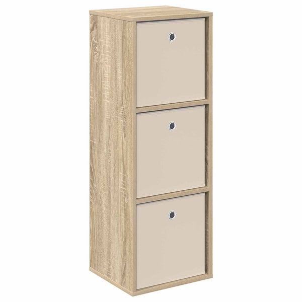 Sivupöytä laatikon kanssa Sonoman tammi 35 x 32 x 99,5 cm