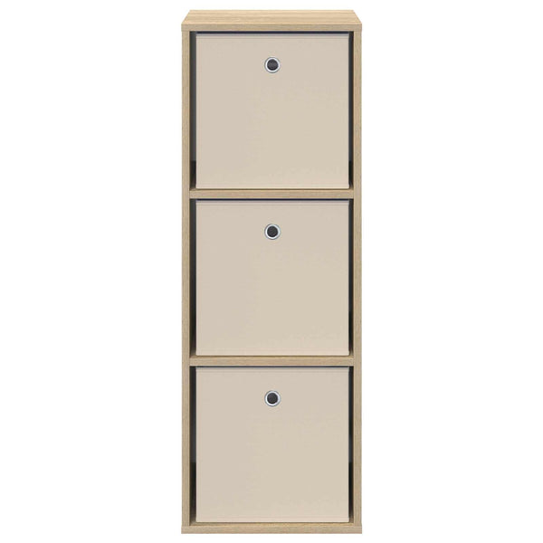Sivupöytä laatikon kanssa Sonoman tammi 35 x 32 x 99,5 cm