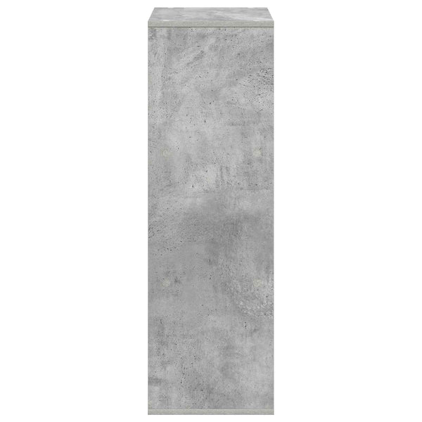 Sivupöytä laatikon kanssa Betoni Harmaa 35 x 32 x 99,5 cm