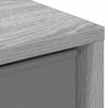 Sivupöytä laatikon kanssa Harmaa Sonoma 35 x 32 x 99,5 cm