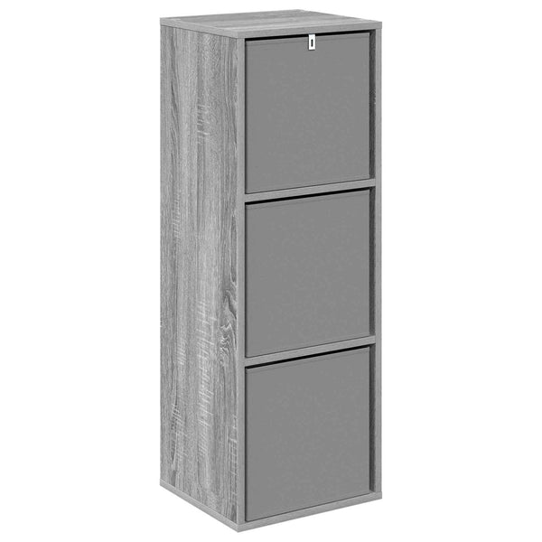 Sivupöytä laatikon kanssa Harmaa Sonoma 35 x 32 x 99,5 cm