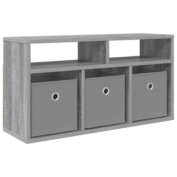 Matala pöytä laatikon kanssa Harmaa Sonoma 72 x 22,5 x 38 cm