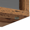 Matala pöytä laatikon kanssa Vanha puu 72 x 22,5 x 38 cm