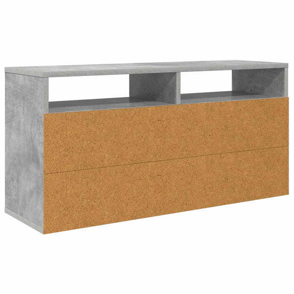 Matala pöytä laatikon kanssa Betoni Harmaa 87 x 27,5 x 43 cm