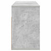Matala pöytä laatikon kanssa Betoni Harmaa 87 x 27,5 x 43 cm