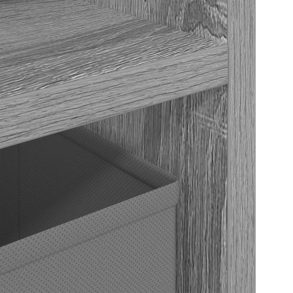 Matala pöytä laatikon kanssa Harmaa Sonoma 87 x 27,5 x 43 cm