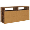 Matala pöytä laatikon kanssa Vanha puu 87 x 27,5 x 43 cm