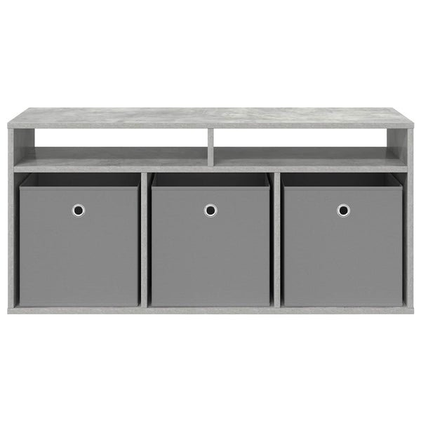 Matala pöytä laatikon kanssa Betoni Harmaa 102 x 32 x 48,5 cm