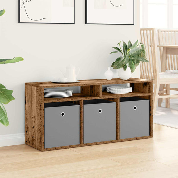 Matala pöytä laatikon kanssa Vanha puu 102 x 32 x 48,5 cm