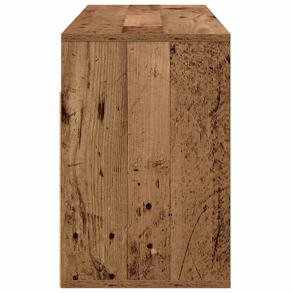 Matala pöytä laatikon kanssa Vanha puu 102 x 32 x 48,5 cm