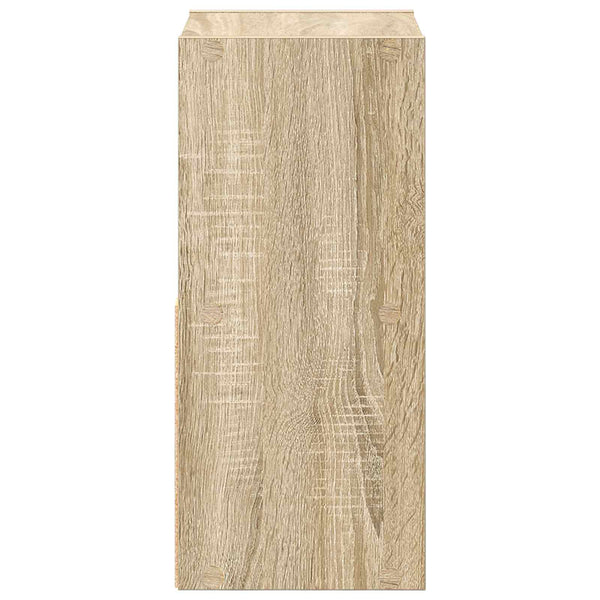 Yöpöytä 2 kpl Sonoman tammi 25,5 x 22 x 49,5 cm Tekninen puu