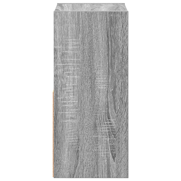 Yöpöytä 2 kpl Harmaa Sonoma 25,5 x 22 x 49,5 cm Tekninen puu