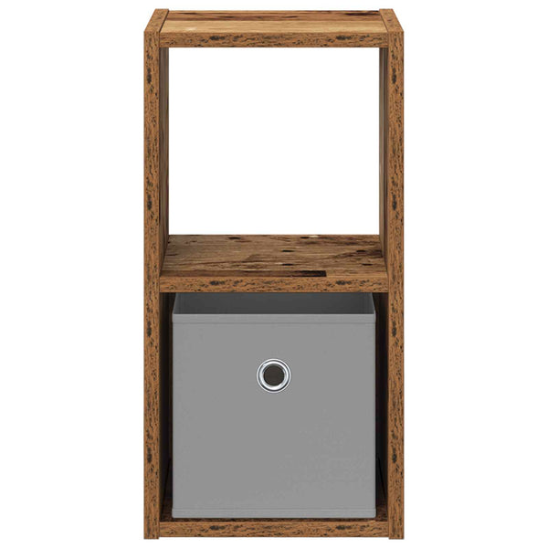Yöpöytä 2 kpl Vanha puu 25,5 x 22 x 49,5 cm Tekninen puu