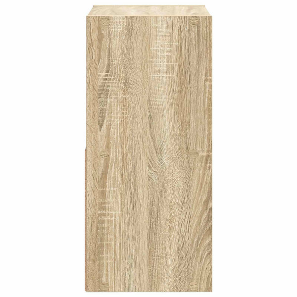 Yöpöytä 2 kpl Sonoman tammi 30,5 x 27 x 59,5 cm Tekninen puu