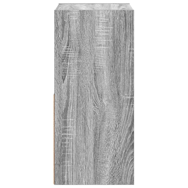 Yöpöytä 2 kpl Harmaa Sonoma 30,5 x 27 x 59,5 cm Tekninen puu