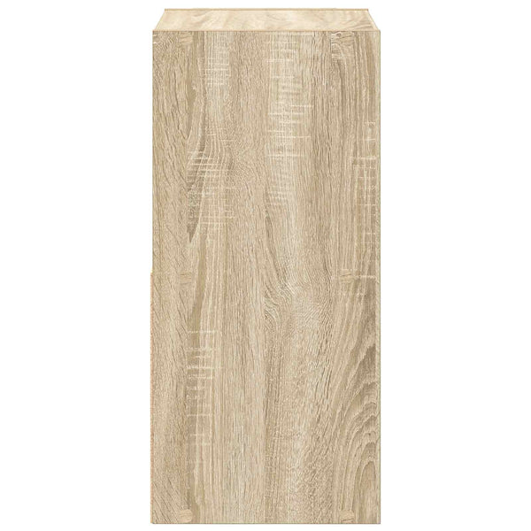 Yöpöytä 2 kpl Sonoman tammi 35 x 32 x 68,5 cm Tekninen puu