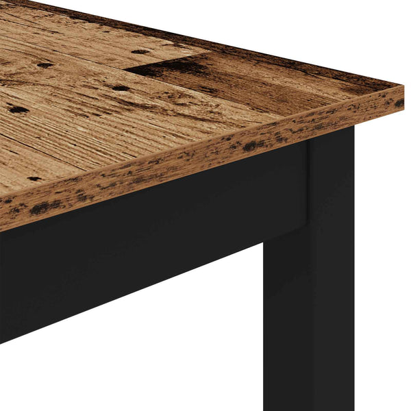 Ruokapöydät 180 x 90 x 75 cm Tekninen puu Suorakaide
