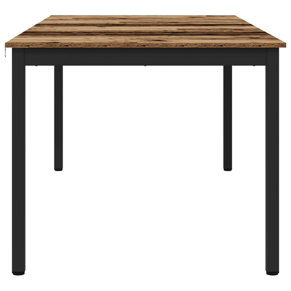 Ruokapöydät 180 x 90 x 75 cm Tekninen puu Suorakaide