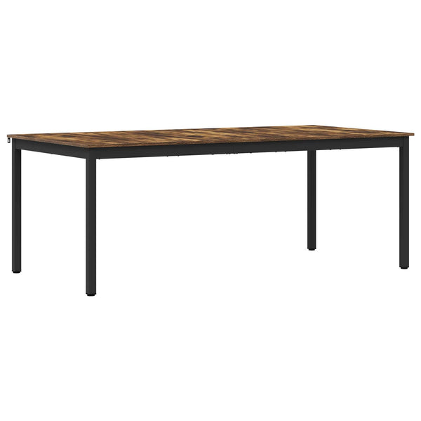 Ruokapöydät 200 x 100 x 75 cm Tekninen puu Suorakaide
