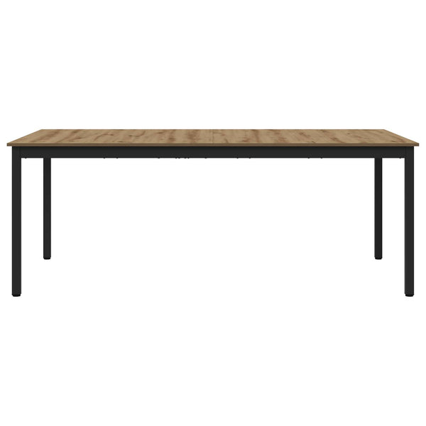 Ruokapöydät 200 x 100 x 75 cm Tekninen puu Suorakaide