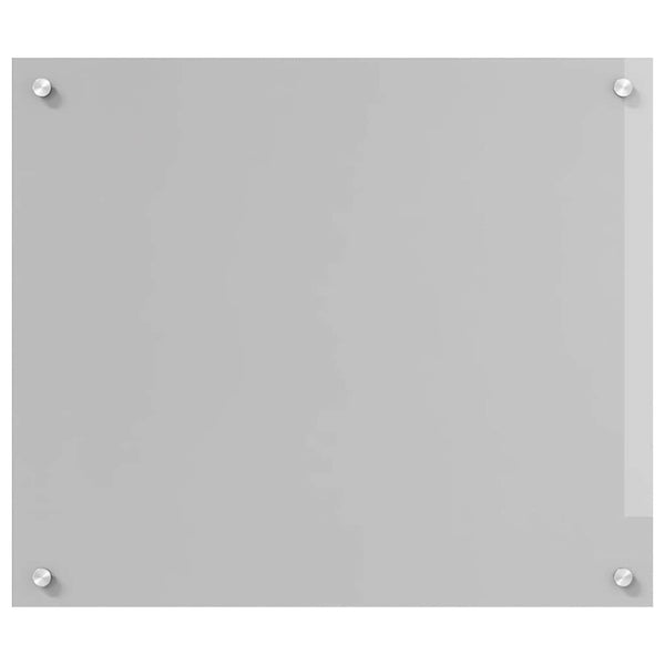Keittiön välitila 2 kpl Vaaleanharmaa 70 x 60 cm karkaistu lasi