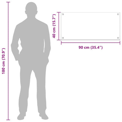 Vaaleanharmaa keittiön suojapaneeli Galie 90x40cm (2 pcs)