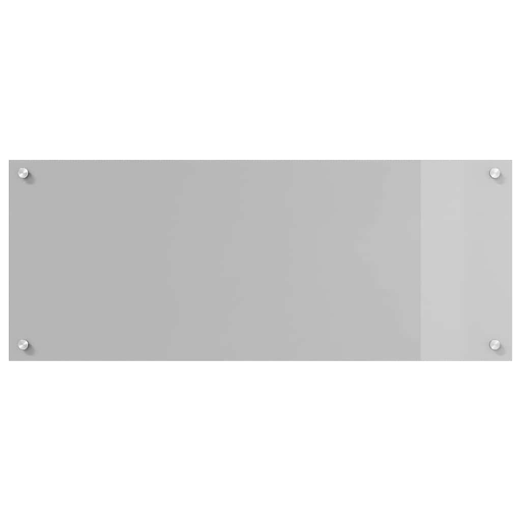 Keittiön välitila 2 pcs Vaaleanharmaa 100 x 40 cm