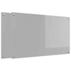 Vaaleanharmaa keittiön suojapaneeli Kolumban 100x60cm (2 pcs)
