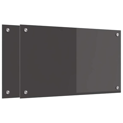 Tumma harmaa keittiön suojapaneeli Ify 70x40cm (2 pcs)