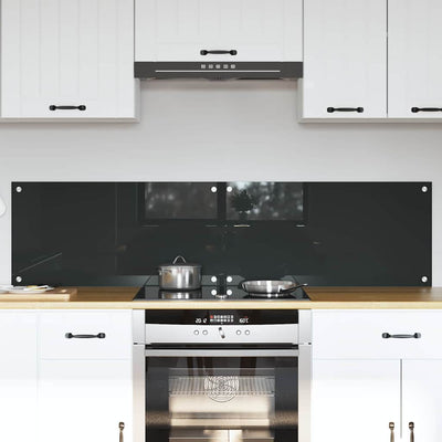 Tumma harmaa keittiön suojapaneeli Berila 80x40cm (2 pcs)