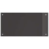 Tumma harmaa keittiön suojapaneeli Berila 80x40cm (2 pcs)