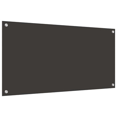 Tumma harmaa keittiön suojapaneeli Nostiliu 100x50cm (2 pcs)