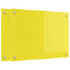 Keltainen keittiön suojapaneeli Valeru 70x50cm (2 pcs karkaistu lasi)