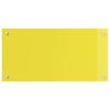 Keltainen keittiön suojapaneeli Eudechia 80x40cm (2 pcs karkaistu lasi)