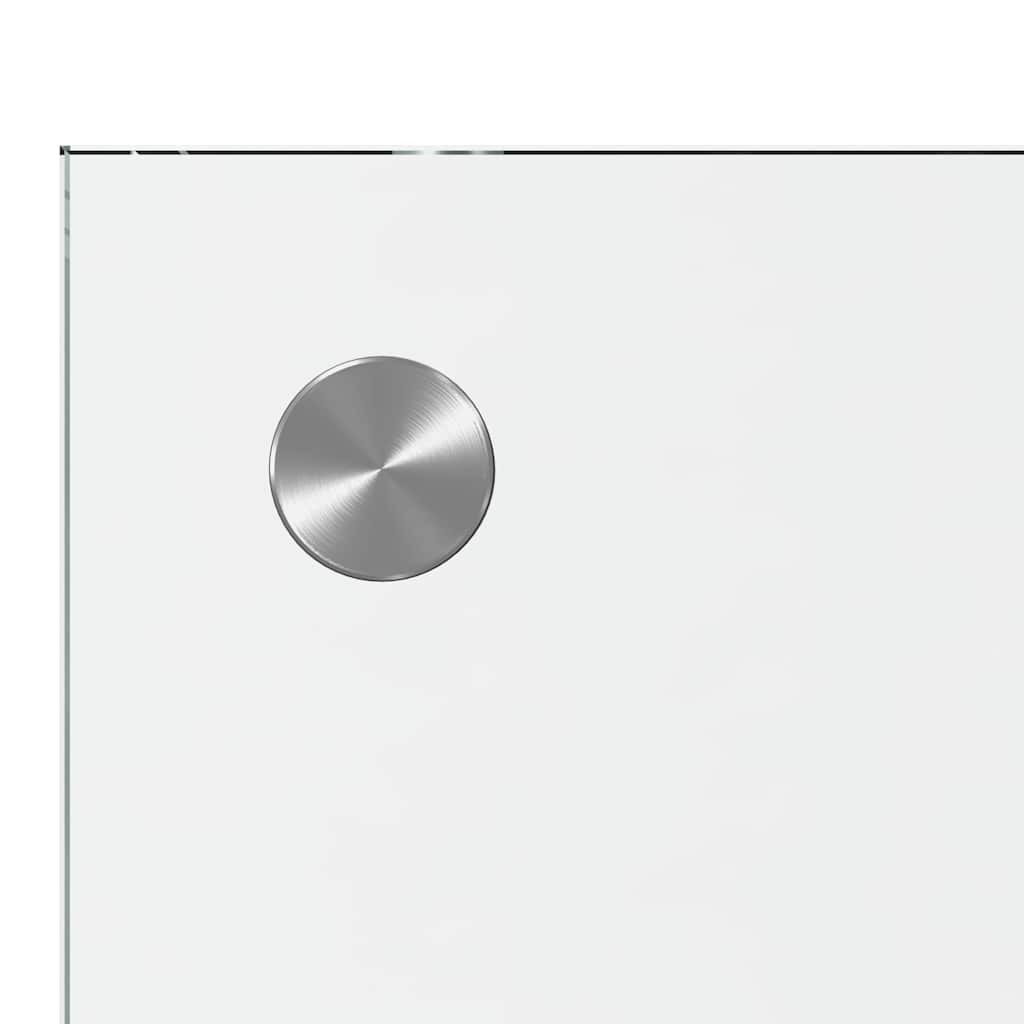 Keittiön välitila 2 pcs Läpinäkyvä 120 x 40 cm karkaistu lasi