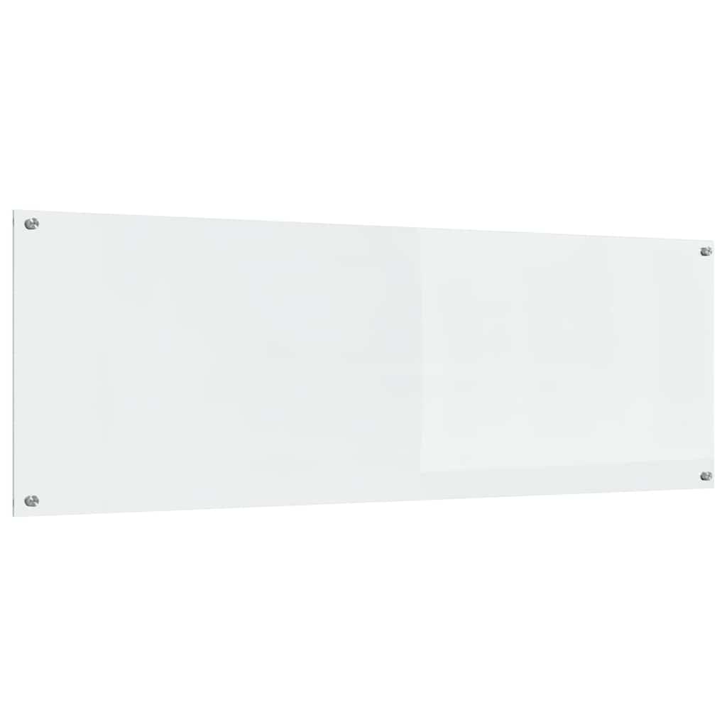 Keittiön välitila 2 pcs Läpinäkyvä 120 x 40 cm karkaistu lasi