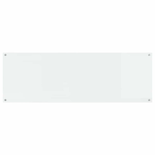 Keittiön välitila 2 pcs Läpinäkyvä 120 x 40 cm karkaistu lasi