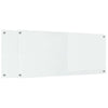 Keittiön välitila 2 pcs Läpinäkyvä 120 x 50 cm karkaistu lasi