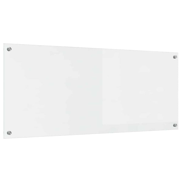 Keittiön välitila 2 pcs Läpinäkyvä 120 x 50 cm karkaistu lasi